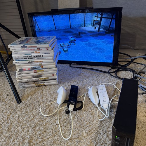Nintendo wii rvl 001 console - nintendo, rvl-001