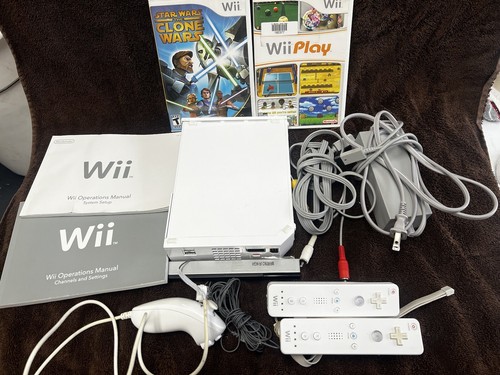 Nintendo wii console rvl 001 - console, rvl-001